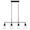 Quoizel Mcintire Island 4 Lights Matte Black MCI433MBK - alternate 2